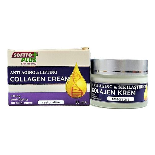 SOFTTO PLUS YAŞLANMA KARŞITI KOLAJEN KREM 50ML - 1