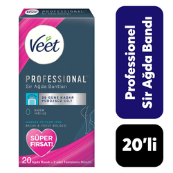 Veet - VEET PROFESSIONAL SİR AĞDA BANDI HASSAS CİLTLER 20'Lİ