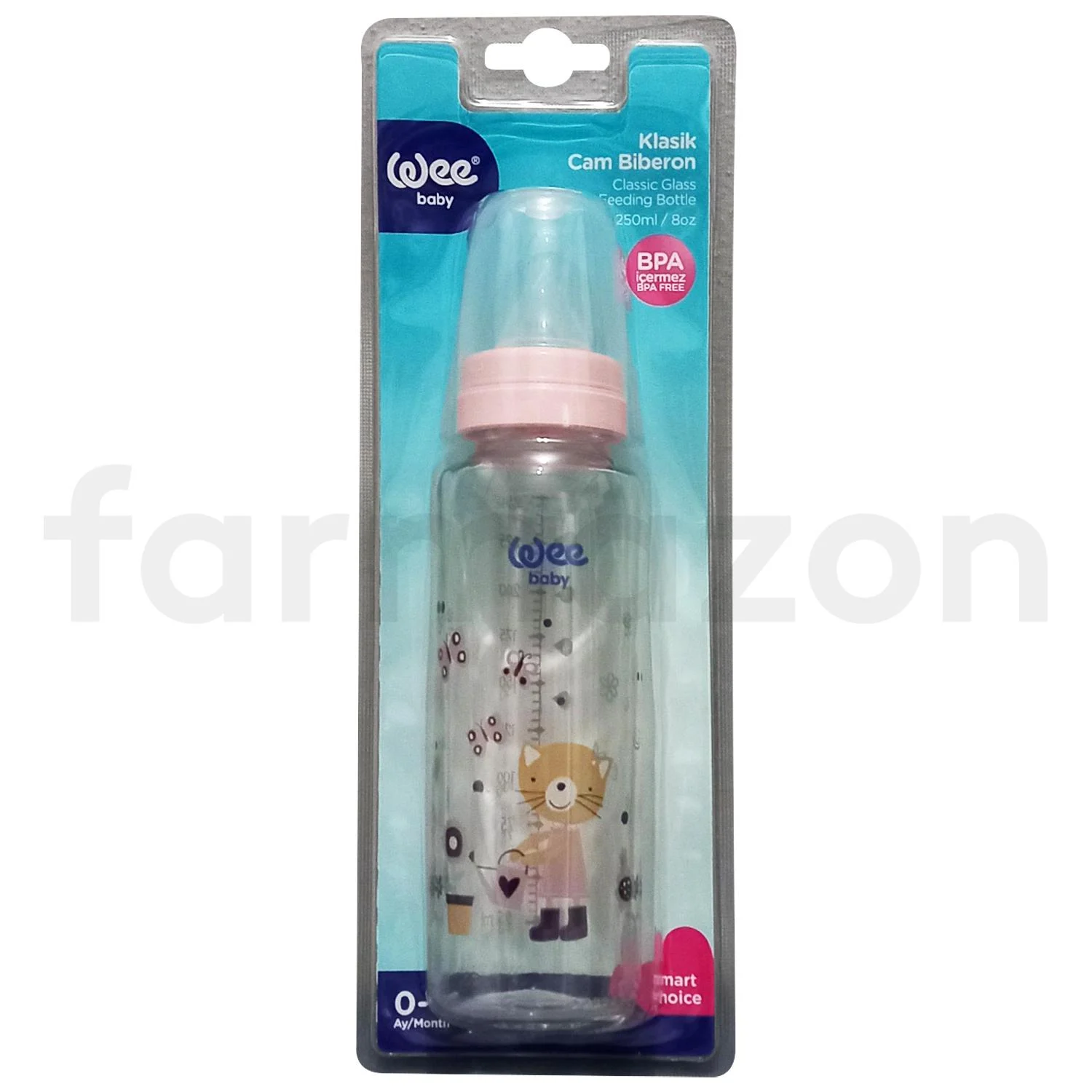 Wee - WEE CAM BİBERON 250ML