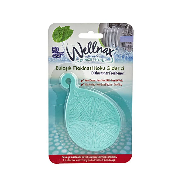 Wellnax - WELLNAX BULAŞIK MAKİNESİ KOKU GİDERİCİ NANE