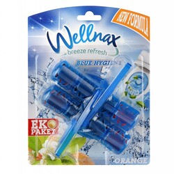 Wellnax - WELLNAX WC BLOK MAVİ SU İKİLİ ORANGE