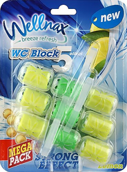 Wellnax - WELLNAX WC BLOK ÜÇLÜ MEGA LİMON