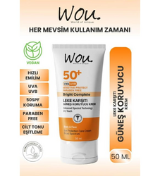 WOU - WOU LEKE KARŞITI GÜNEŞ KORUYUCU KREM SPF50+ 50ML