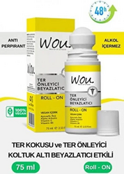 WOU - WOU ROLL-ON TER ÖNLEYİCİ BEYAZLATICI 75ML